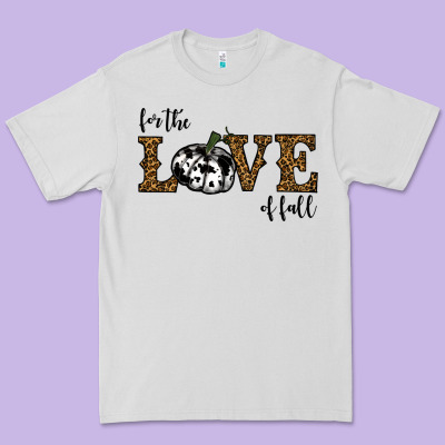 For The Love Of Fall Premium Tee Designed By Ranaportraitstore