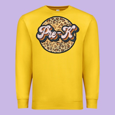Pre K Premium Sweatshirt Designed By Jahusdesignshop