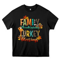 Black family thanksgiving turkey blessing Heavy Core Tee - CowGirlArtShop
