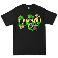Black Lucky St. Patrick's Day Premium Tee - HowdyJamesFarm