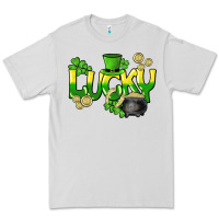 Dove Grey Lucky St. Patrick's Day Premium Tee - HowdyJamesFarm