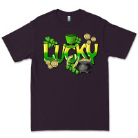 Plum Lucky St. Patrick's Day Premium Tee - HowdyJamesFarm