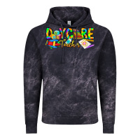 Cloud Black daycare teacher Vintage Hoodie - CowhideDigitalArt