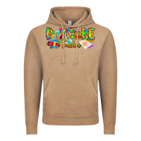 Vintage Coffee daycare teacher Vintage Hoodie - CowhideDigitalArt