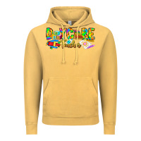 Vintage Mustard daycare teacher Vintage Hoodie - CowhideDigitalArt