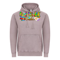Vintage Zinc daycare teacher Vintage Hoodie - CowhideDigitalArt