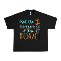 Black But The Greatest Of These Is Love Urban Heavy Tee - BundleAndBundleShop
