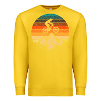 Lemon mountainbike downhill retro vintage gift   mountain bike Premium Sweatshirt - DesigneFamous