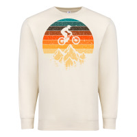 Sandshell mountainbike downhill retro vintage gift   mountain bike Premium Sweatshirt - DesigneFamous