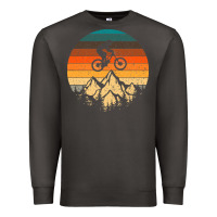 Smoke mountainbike downhill retro vintage gift   mountain bike Premium Sweatshirt - DesigneFamous