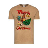Vintage Camel merry christmas chickens Vintage Tee - RanaPortraitStore