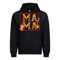 Black softball mama Urban Hoodie - Jasminsmagicworld