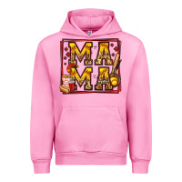 Fuchsia Pink softball mama Urban Hoodie - Jasminsmagicworld