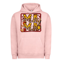 Pigment Salmon softball mama Urban Hoodie - Jasminsmagicworld