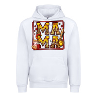 White softball mama Urban Hoodie - Jasminsmagicworld