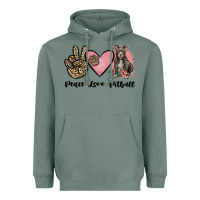 Sage peace love pitbull Heavyweight Hoodie - JahusDesignShop