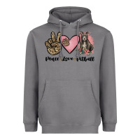 Storm peace love pitbull Heavyweight Hoodie - JahusDesignShop