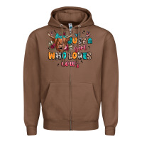Chestnut just a girl who loves cows Zipper Hoodie - JahusDesignShop