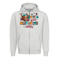 Dove Grey just a girl who loves cows Zipper Hoodie - JahusDesignShop