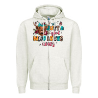 Just A Girl Who Loves Cows Zipper Hoodie | Teevron