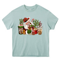 Arona western santa cowboy coffe cups christmas Heavy Core Tee - CowGirlArtShop