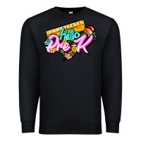 Black hello pre k Premium Sweatshirt - JahusDesignShop