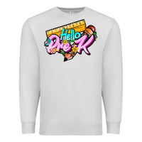 Dove Grey hello pre k Premium Sweatshirt - JahusDesignShop