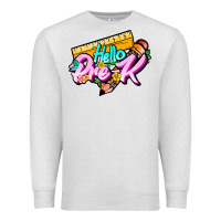 Oatmeal Heather hello pre k Premium Sweatshirt - JahusDesignShop