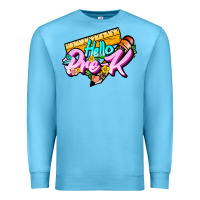 Ocean Blue hello pre k Premium Sweatshirt - JahusDesignShop