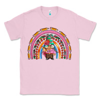 Bubblegum Pink teacher gnome rainbow Classic Tee - Artiststas