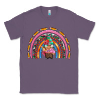 Lavender teacher gnome rainbow Classic Tee - Artiststas
