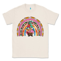 Natural teacher gnome rainbow Classic Tee - Artiststas