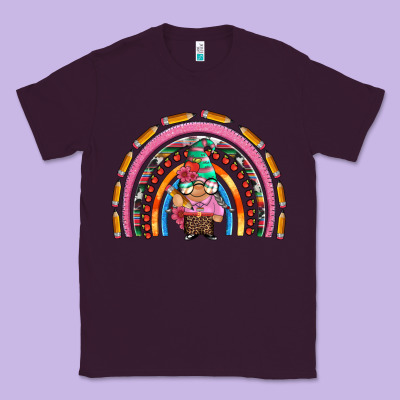Teacher Gnome Rainbow Classic Tee Designed By Artiststas