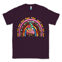Plum teacher gnome rainbow Classic Tee - Artiststas