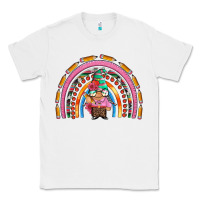 White teacher gnome rainbow Classic Tee - Artiststas