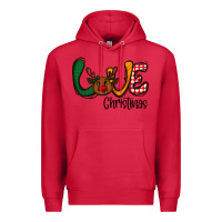 Cardinal love Christmas Premium Hoodie - CowhideDigitalArt