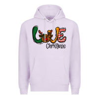 Lilac love Christmas Premium Hoodie - CowhideDigitalArt
