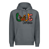 Rock love Christmas Premium Hoodie - CowhideDigitalArt