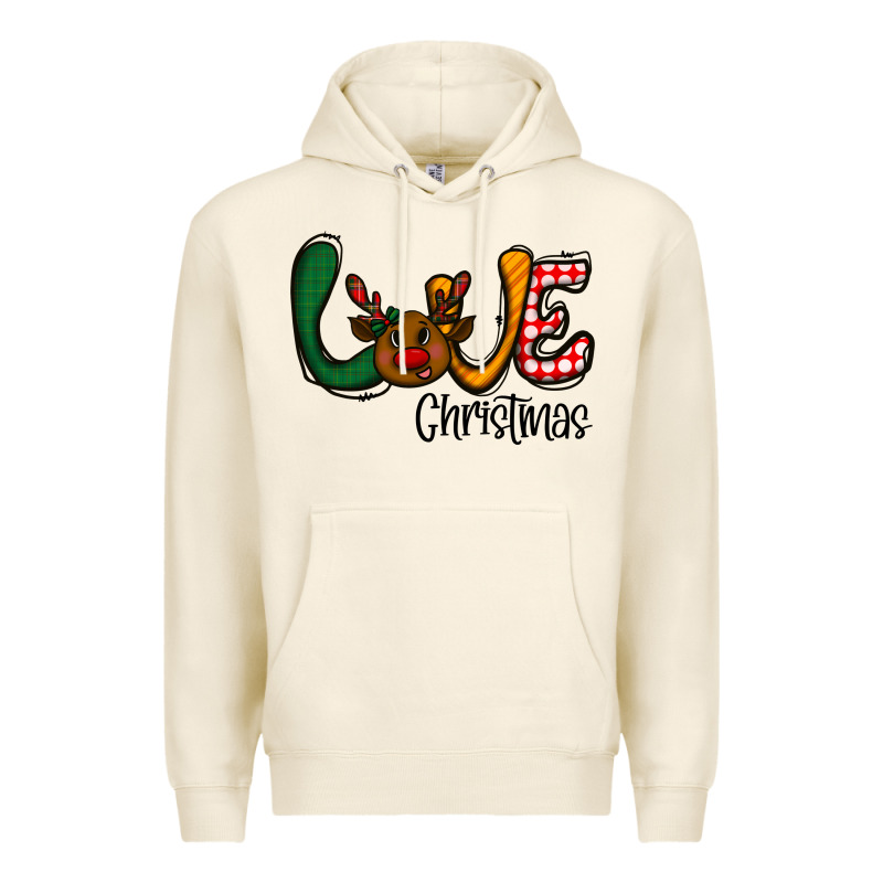 Love Christmas Premium Hoodie by CowhideDigitalArt | Teevron