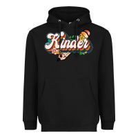 Black kinder Heavyweight Hoodie - JahusDesignShop