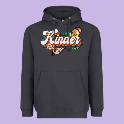 Kinder Heavyweight Hoodie Designed By Jahusdesignshop