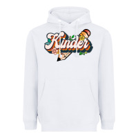 White kinder Heavyweight Hoodie - JahusDesignShop
