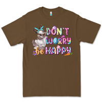 Cacao Don't worry be happy Easter Premium Tee - CowGirlArtShop