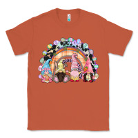 Copper Easter Day rainbow gnomes Classic Tee - CowGirlArtShop