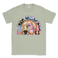 Matcha Easter Day rainbow gnomes Classic Tee - CowGirlArtShop