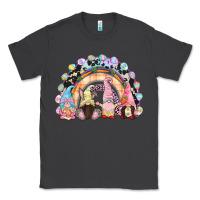 Smoke Easter Day rainbow gnomes Classic Tee - CowGirlArtShop