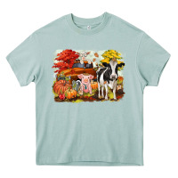 Arona fall farm animals Heavy Core Tee - CowGirlArtShop