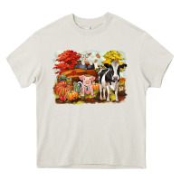 Fall Farm Animals Heavy Core Tee | Teevron