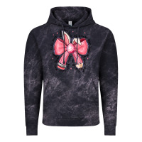 Cloud Black easter bunny pencil bow Vintage Hoodie - CowhideDigitalArt