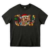 Asphalt Cockapoo Christmas Joy Heavy Core Tee - RanaPortraitStore
